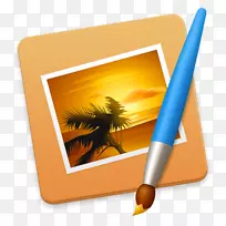 Pixelmator MacOS Mac应用程序存储图像编辑-孔径效应