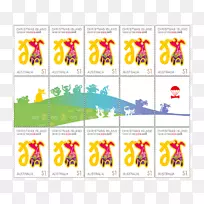 2018年农历新年狗节十二生肖邮票-新年狗来支付新年的电话！