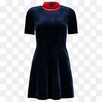 T恤连衣裙袖子休闲服装-ms。连衣裙