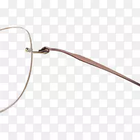 眼镜服装配件视觉感知棕色线裁缝
