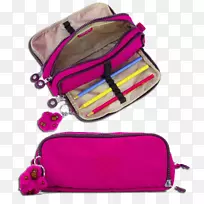 书包盒吉卜林服饰配件-粉红色紫色