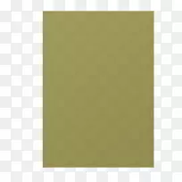 黄绿色长方形棕色金箔纸