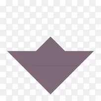 紫三角紫丁香线-半折
