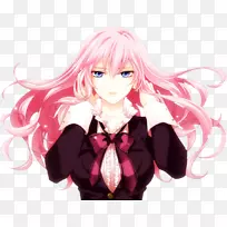 梅古斯卢卡歌名Hatsune Miku Sasuke uchiha桌面壁纸-粉红色头发
