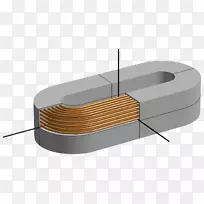 电磁线圈紧凑型多物理电感电流电压对称