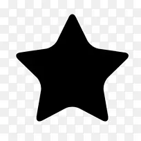 电脑明星图标剪贴画三维五角星
