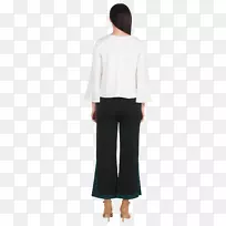 长袍衣袖外穿衬衫缝