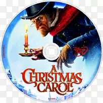圣诞颂歌Ebenzer Scrooge圣诞节的幽灵过去圣诞节的灵魂未来-圣诞封面