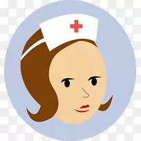 护理护士帽夹艺术-蔬菜卡