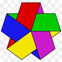 三角形区域矩形点折叠