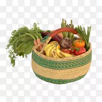 菜篮子编织博尔加丹加食品素食-蔬菜超市