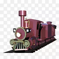 玩具火车和火车组铁路运输机车车辆.木材