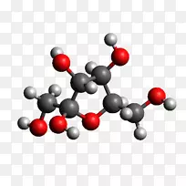 果糖球棒模型Haworth投影单糖葡萄糖创造几何学