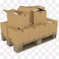 搬运工托盘运输仓库箱-高档包装盒
