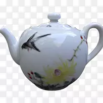 茶壶陶瓷壶餐具瓷壶
