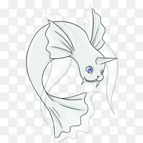 猫画线艺术-水效应