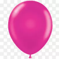 气球化装派对粉红珍珠气球