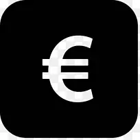 欧元符号计算机图标英镑符号-欧元