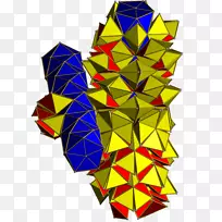 三角形大反棱镜600单元四面体三角形