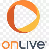 OnLive视频游戏徽标流媒体