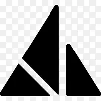纸三角标志夹艺术.三角形