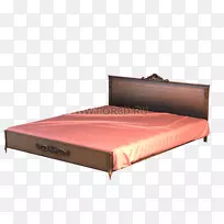 床架树家具床垫床