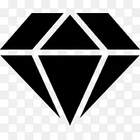 钻石切割珠宝电脑图标-钻石