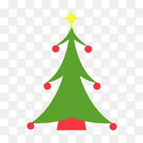 圣诞树，云杉，冷杉，圣诞节装饰，圣诞装饰品-圣诞树