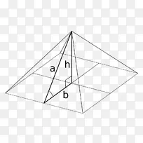 方形金字塔数学黄金比率黄金矩形-金字塔