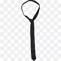 领带、黑色领带、领结、服装