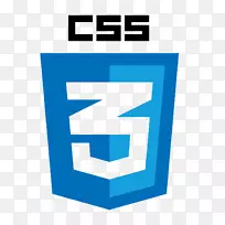 CSS 3级联样式表徽标html标记语言