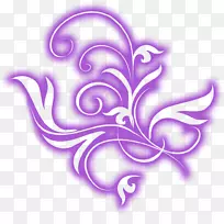紫丁香紫色薰衣草紫