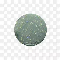 绿色绿松石闪闪发光的微软天蓝色圆圈
