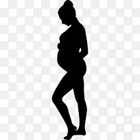 怀孕妇女-母亲轮廓-怀孕