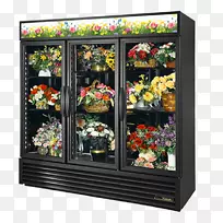 冰箱销售花卉玻璃-冰箱