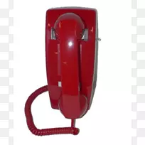 电话号码旋转拨号家庭和商务电话呼叫-红铃