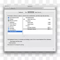 计算机键盘快捷键系统首选项macos大写锁定苹果