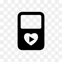 ipod洗牌电脑图标媒体播放器-ipod