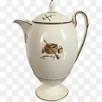 茶壶奶油餐具陶瓷壶盘