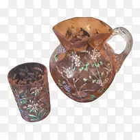 陶瓷餐具制品杯手绘花卉材料