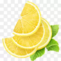 果汁柠檬汁原料摄影.柠檬片