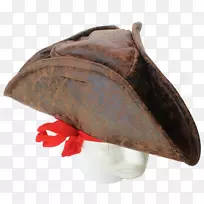 帽棕色海盗帽