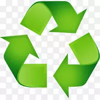 回收符号塑料回收代码废物.环保意识
