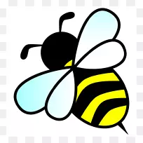 黄蜂剪贴画-蜜蜂