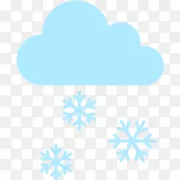雪花电脑图标剪贴画明亮的雪花