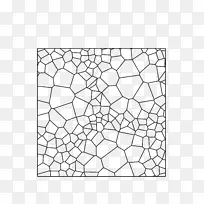 Voronoi图吸引子数学图点