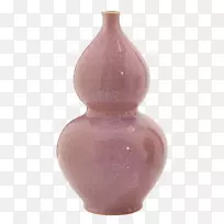 陶瓷制品花瓶紫色花瓶