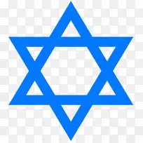大卫犹太教之星艺术与文化中的多角形-犹太教