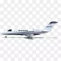 Cessna CitationJet/m2 Cessna引证诉Cessna引证家族Cessna引证Mustang-纹理侧