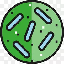 细菌计算机图标肠道菌群